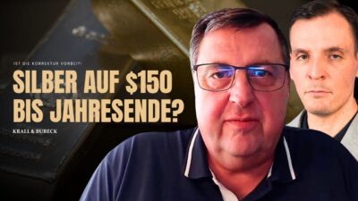 Mehr über den Artikel erfahren Krall & Bubeck: Silber minus 50% – Die größte Manipulation des Jahrhunderts!