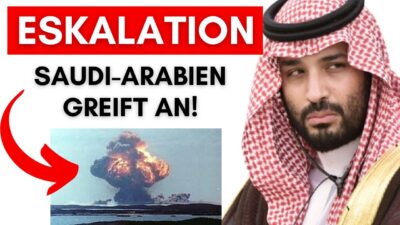 Mehr über den Artikel erfahren Kriegserklärung von Saudi-Arabien + USA übernehmen Hormuz (20% Zoll) + 3 weitere US-Soldaten tot?