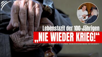 Mehr über den Artikel erfahren Lebensfazit der 100-Jährigen: „Nie wieder Krieg!“