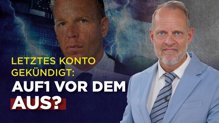 Mehr über den Artikel erfahren Letztes Konto gekündigt: AUF1 vor dem Aus?