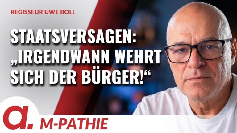 Mehr über den Artikel erfahren M-PATHIE – Zu Gast heute: Uwe Boll „Citizen Vigilante: Ich spreche Klartext“ | Apolut