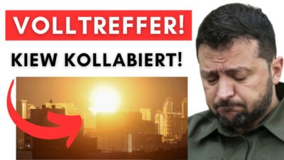 Mehr über den Artikel erfahren Massiver russischer Angriff auf Kiew – Ganzer Plattenbau stürzt ein – Polen aktiviert Luftwaffe!