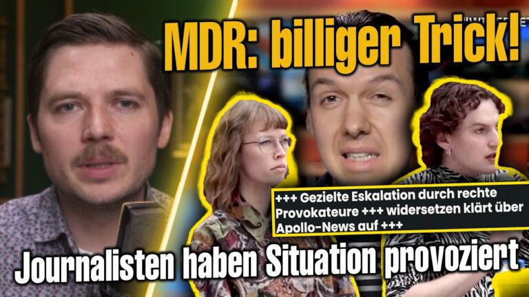 Mehr über den Artikel erfahren MDR-Fakenews-Beitrag versucht klassische Täter-Opfer-Umkehr
