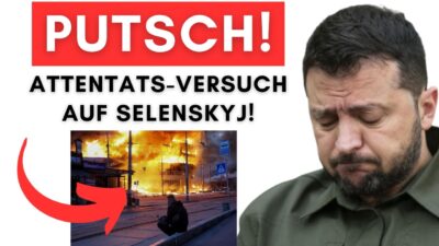 Mehr über den Artikel erfahren Militär-Putsch durch EIGENE Soldaten: Selensky überlebt nur durch Haaresbreite!
