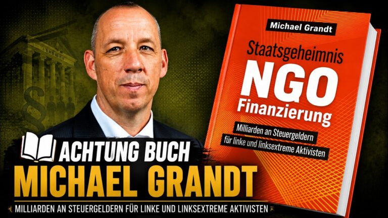 Mehr über den Artikel erfahren Milliarden für NGOs? Michael Grandt über Steuergelder, Netzwerke und den „Kampf gegen rechts“