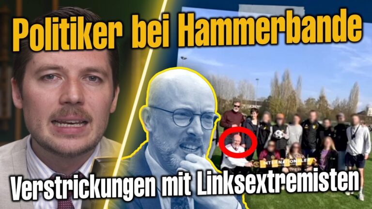 Mehr über den Artikel erfahren Mit Antifa-Extremisten abgebildet: SPD-Innenminister Pegel