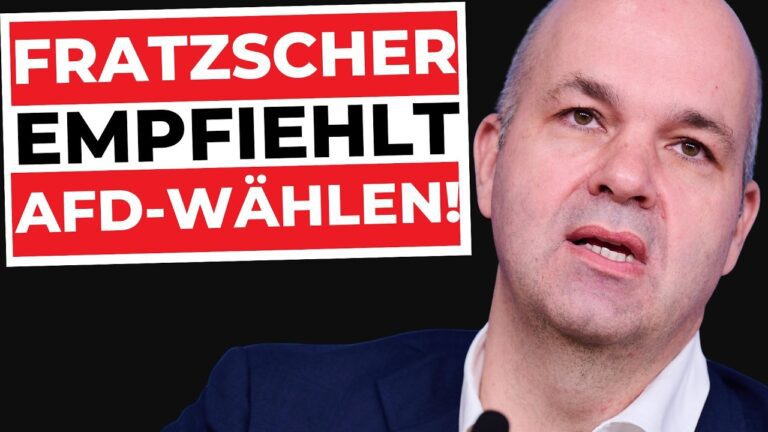 Mehr über den Artikel erfahren NACH HINTEN LOSGEGANGEN: Fratzscher-Studie zur AfD! | DIW-Studie AfD