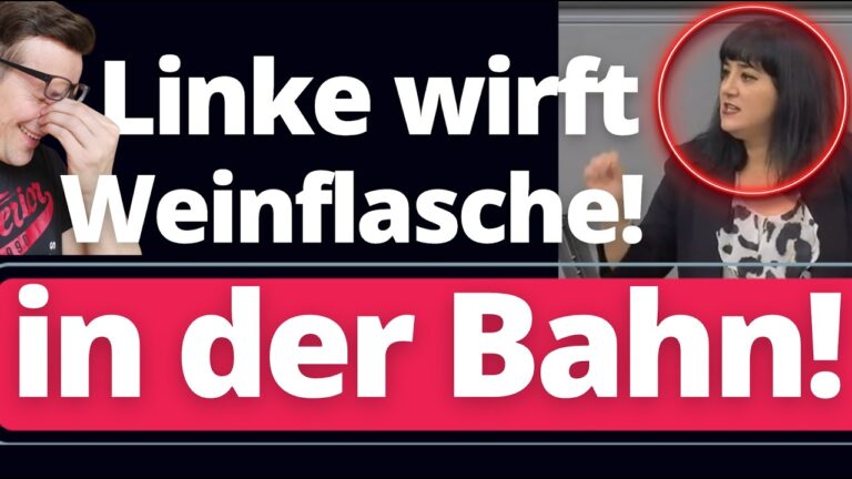 Mehr über den Artikel erfahren NIX Rassismus! Linke MdB dreht durch und wirft Weinflasche quer durch den Zug!