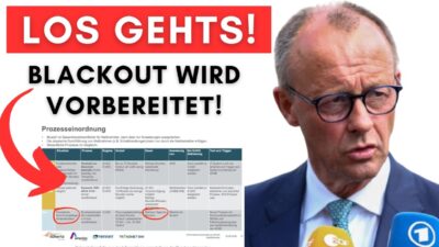 Mehr über den Artikel erfahren Notfallplan: Bundesregierung bereitet sich auf Strommangel über „mehrere Wochen“ vor!