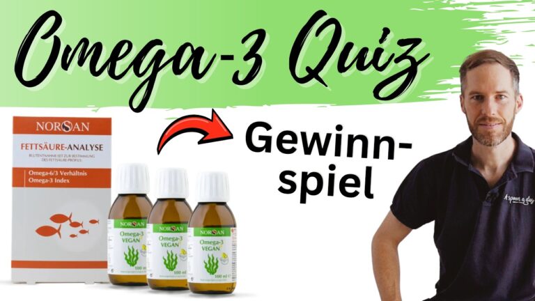 Mehr über den Artikel erfahren Omega-3 verstehen in 15 Minuten – mit Quiz & Gewinnspiel
