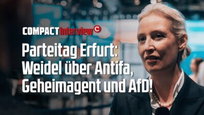 Mehr über den Artikel erfahren Parteitag Erfurt: Weidel über Antifa, Geheimagent und AfD!