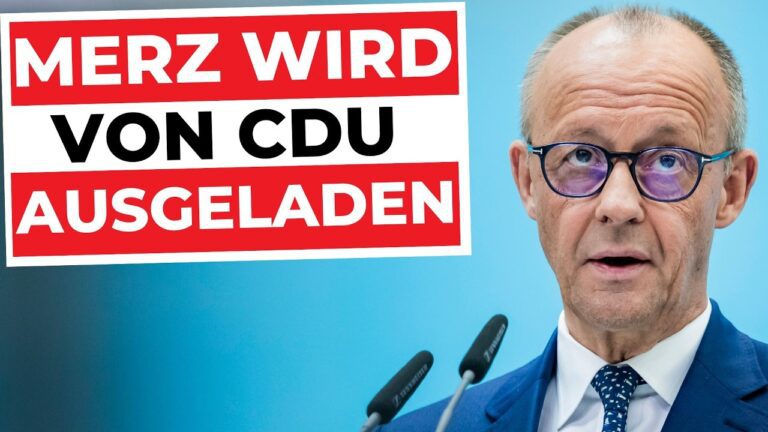 Mehr über den Artikel erfahren POLITBOMBE: Kanzler Merz zerstört sich selbst! | Regierungschaos, Merz & der Schnieder-Eklat 2026