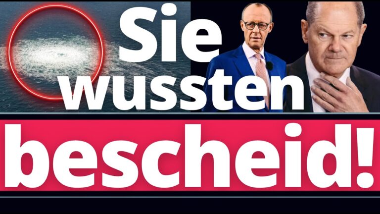 Mehr über den Artikel erfahren Politbombe: Kanzleramt ordnet totale Geheimhaltung Nordstream-Sprengung an!