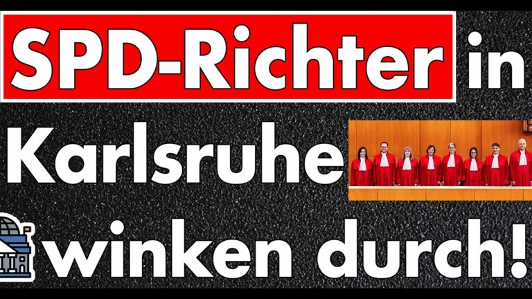 Mehr über den Artikel erfahren Richterwechsel in Karlsruhe: Völlige Selbstaufgabe des Bundesverfassungsgerichts – Doppelmoral pur