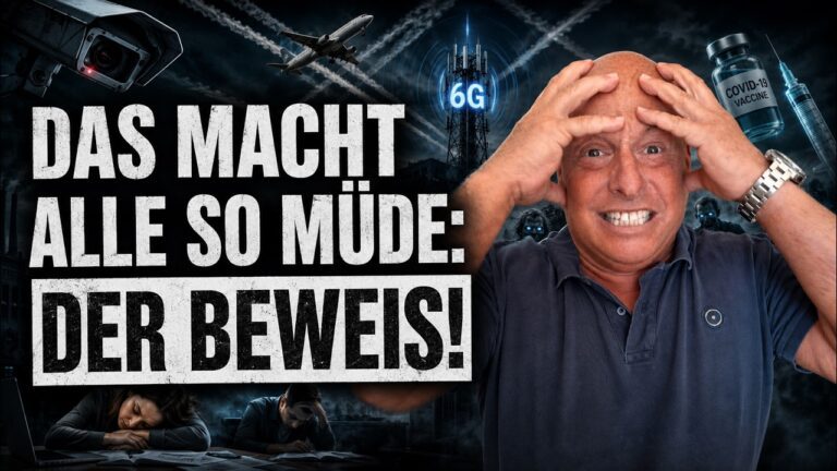 Mehr über den Artikel erfahren SCHOCK: DARUM sind alle so müde & erschöpft! Diese Beweise machen sprachlos!