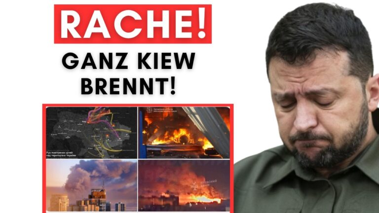 Mehr über den Artikel erfahren Schwerster Angriff auf Kiew seit Kriegsbeginn – Das verschweigen euch die Medien!