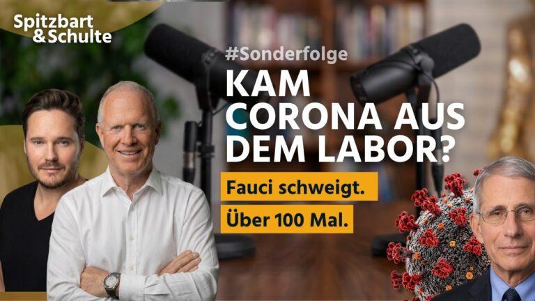 Mehr über den Artikel erfahren SONDERFOLGE: Kam Corona aus dem Labor? Fauci schweigt über 100 Mal