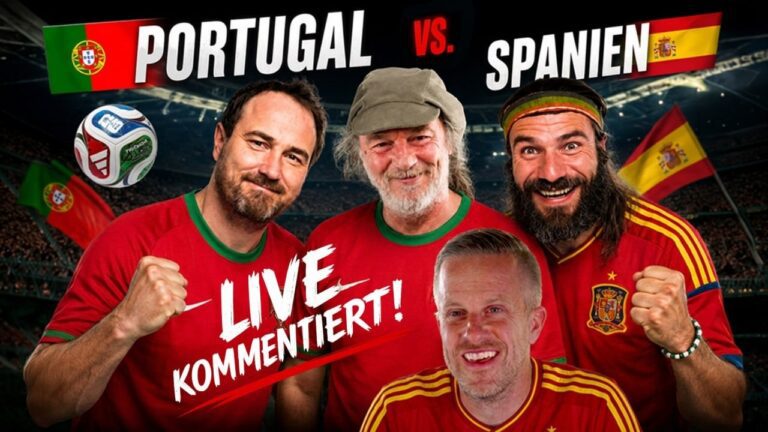 Mehr über den Artikel erfahren SPANIEN vs. PORTUGAL – LIVE KOMMENTIERT