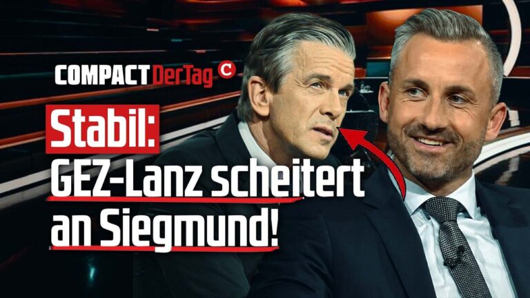 Mehr über den Artikel erfahren Stabil: GEZ-Lanz scheitert an Siegmund!💥