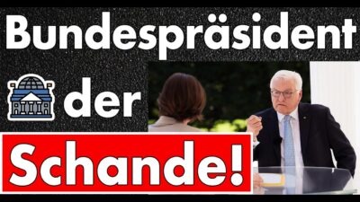 Mehr über den Artikel erfahren Steinmeier verachtet die Wähler: Ihr wollt die Demokratie abschaffen! – Sommerinterview der Schande!