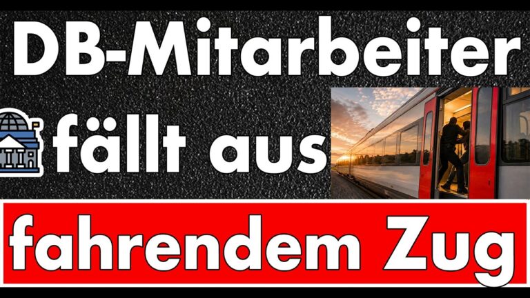 Mehr über den Artikel erfahren Ticketkontrolle eskaliert: Bahnmitarbeiter fliegt bei 120 km/h aus dem Zug!
