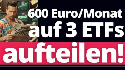 Mehr über den Artikel erfahren TOP 3 Dividenden-ETF Sparplan! JEDEN MONAT Dividenden!