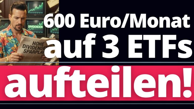 Mehr über den Artikel erfahren TOP 3 Dividenden-ETF Sparplan! JEDEN MONAT Dividenden!