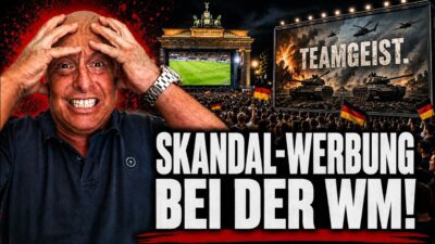 Mehr über den Artikel erfahren Unfassbar: Diese Werbung bei der WM geht jetzt viral!! Deutscher Wahnsinn macht sprachlos…