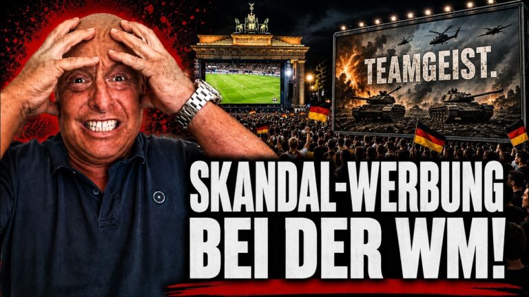 Mehr über den Artikel erfahren Unfassbar: Diese Werbung bei der WM geht jetzt viral!! Deutscher Wahnsinn macht sprachlos…