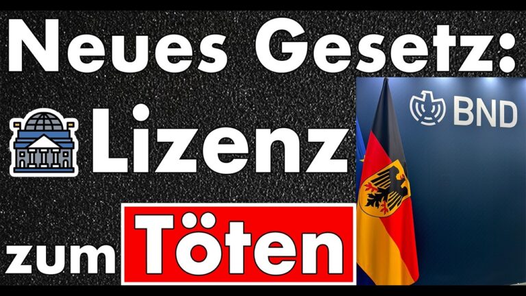 Mehr über den Artikel erfahren Untersteht dem Bundeskanzler: BND jetzt mit Lizenz zum Töten? Riskante Reform der Nachrichtendienste