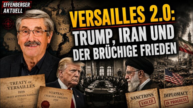 Mehr über den Artikel erfahren Versailles 2.0: Trump, Iran und der brüchige Frieden
