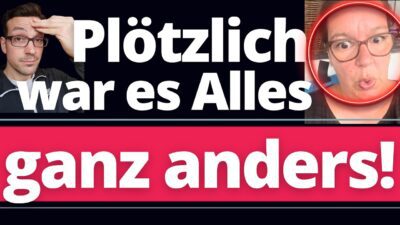 Mehr über den Artikel erfahren WAHNSINN: JETZT ändert sie WIEDER die Geschichte!