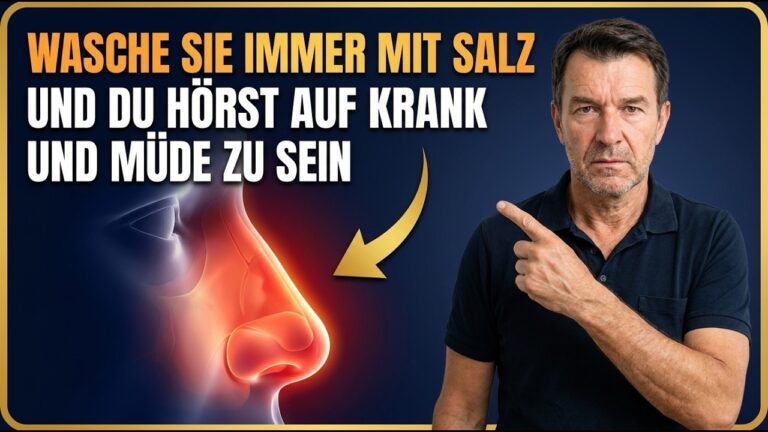 Mehr über den Artikel erfahren WASCHE DIESE STELLE MIT SALZ und Krankheiten VERSCHWINDEN! Der Körper beginnt sich selbst zu heilen