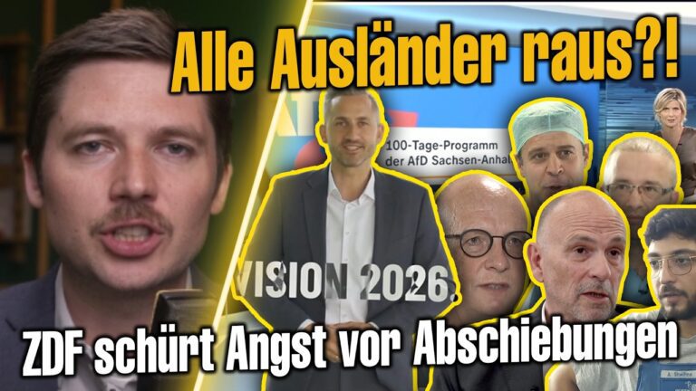 Mehr über den Artikel erfahren ZDF Propaganda mit Flüchtlingen gegen AfD