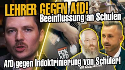 Mehr über den Artikel erfahren ZDF verfolgt Ulrich Siegmund (AfD) und stalkt Schüler in Sachsen Anhalt!