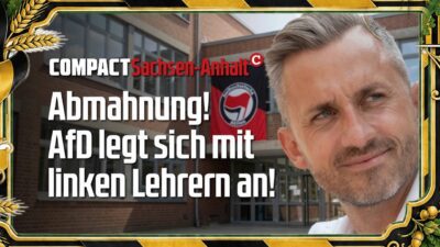 Mehr über den Artikel erfahren Abmahnung! AfD legt sich mit linken Lehrern an!