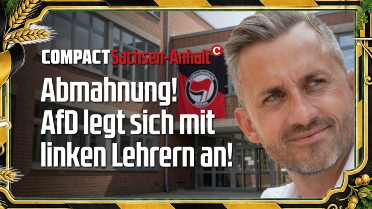 Mehr über den Artikel erfahren Abmahnung! AfD legt sich mit linken Lehrern an!