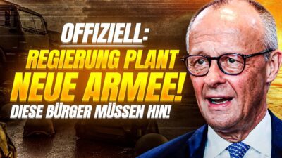 Mehr über den Artikel erfahren ACHTUNG: Regierung plant NEUE ARMEE! DIESE Bürger sind BETROFFEN!