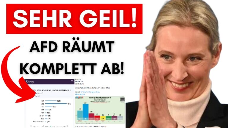 Mehr über den Artikel erfahren AfD mit neuen Rekord-Werten + Sturz von Bärbel Bas & Merz wird vorbereitet