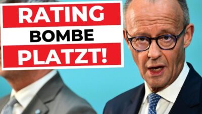 Mehr über den Artikel erfahren ALARMSTUFE ROT: Rating-Bombe platzt jetzt – 95% deines Steuergeldes verbrannt | Bonität Deutschland