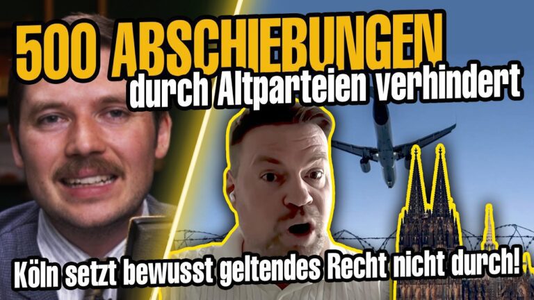 Mehr über den Artikel erfahren Altparteien in Köln verhindern 500 Abschiebungen ohne plausible Begründung