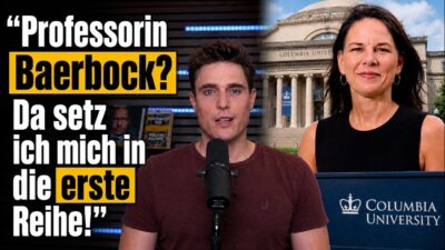 Mehr über den Artikel erfahren ANNALENA BAERBOCK: „Professorin Baerbock? Da setz` ich mich in die erste Reihe!“