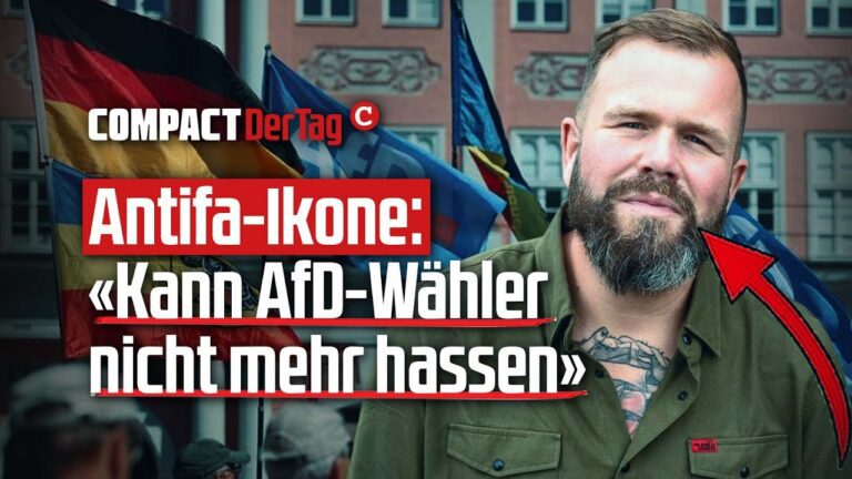 Mehr über den Artikel erfahren Antifa-Ikone: «Kann AfD-Wähler nicht mehr hassen»💥