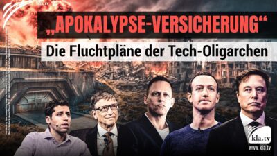 Mehr über den Artikel erfahren „Apokalypse-Versicherung“: Die Fluchtpläne der Tech-Oligarchen