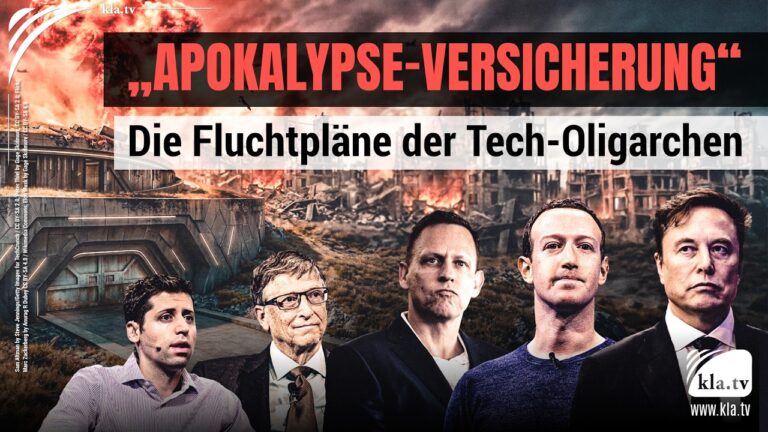 Mehr über den Artikel erfahren „Apokalypse-Versicherung“: Die Fluchtpläne der Tech-Oligarchen