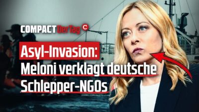Mehr über den Artikel erfahren Asyl-Invasion: Meloni verklagt deutsche Schlepper-NGOs💥