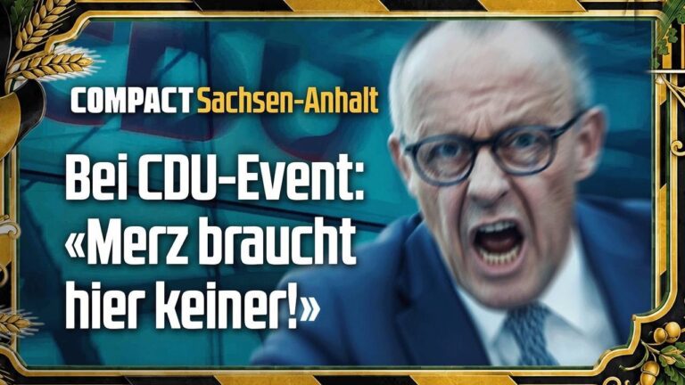 Mehr über den Artikel erfahren Bei CDU-Event: «Merz braucht hier keiner!»