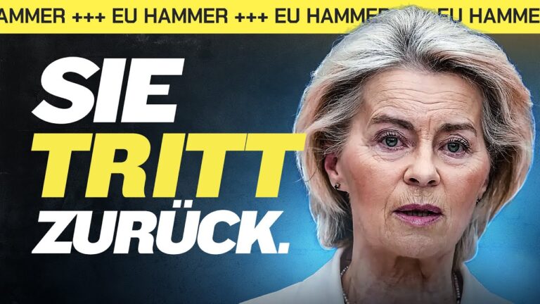 Mehr über den Artikel erfahren BESTÄTIGT: An DIESEM DATUM tritt von der Leyen ab!