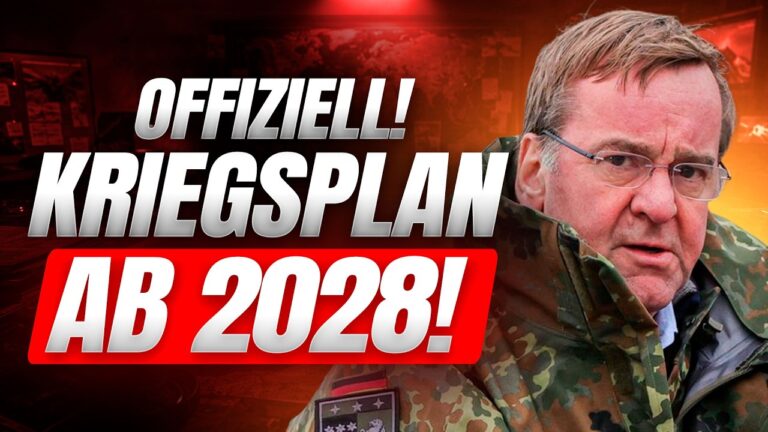 Mehr über den Artikel erfahren BESTÄTIGT: KRIEGSPLAN 2028 — DAS wurde GERADE beschlossen!