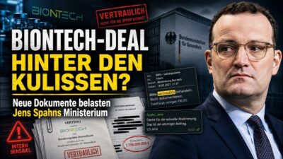 Mehr über den Artikel erfahren BIONTECH-DEAL HINTER DEN KULISSEN? Neue Dokumente belasten Spahns Ministerium | Dr. Sabine Stebel
